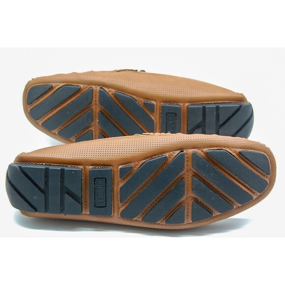 GUESS Men's GMAalen Brown Driving Style Loafer Size 10.5 Slip On Dress Shoe - Picture 8 of 9